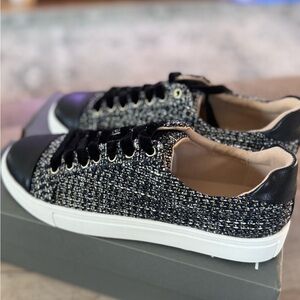 NWT LOFT Tweed Sneakers 8.5